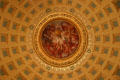 Mural at apex of dome in Wisconsin State Capitol. Madison, WI.