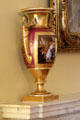 Decorative urn on ballroom mantelpiece at West Virginia Governor's Mansion. Charleston, WV.