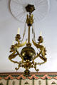 French chandelier c1780) in parlor at Craik-Patton House. Charleston, WV