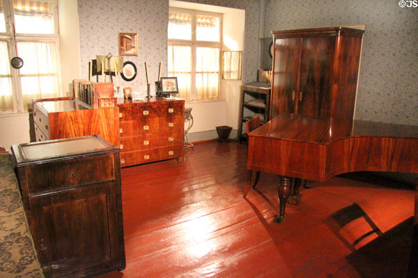 Collection of 19th C furniture at Historical Museum of City of Vienna. Vienna, Austria.