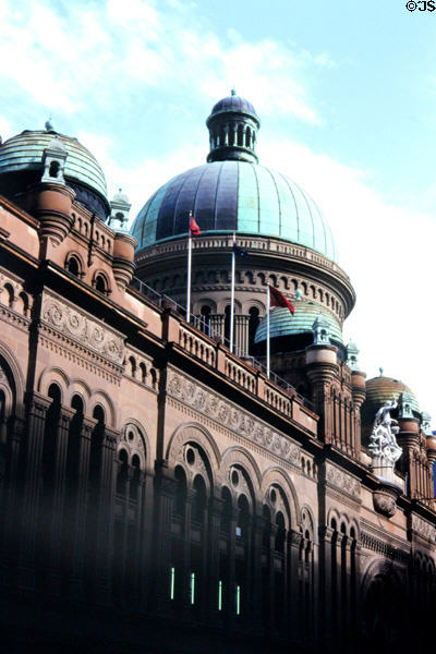 Queen Victoria Building (1898) on George Street. Sydney, Australia. Architect: George McRae.