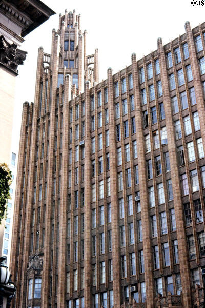 Melbourne's Manchester Unity Building (1932) (220 Collins St.). Melbourne, Australia.