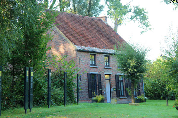 Van Gogh House in Cuesmes, a village near Mons, where Van Gogh lived from 1878-80 while he served as a layman preacher in the area. Mons, Belgium.