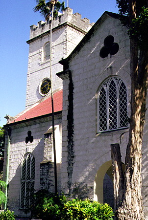 St Michael's Cathedral rebuilt in 1789. Bridgetown, Barbados.