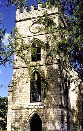 Tower of St Philip Church. Barbados.