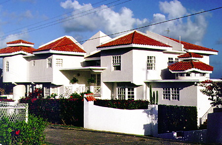 House on Edgehill Heights near Shop Hill. Barbados.
