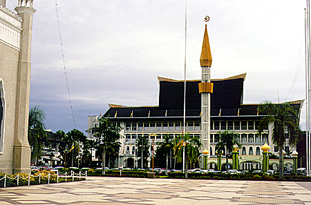 Ministry of Religion building in Bandar Seri Begawan. Brunei.