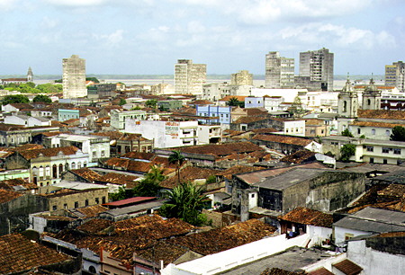 Overview of the city of Belém (Belem). Brazil.