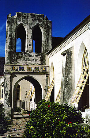 St Francis Xavier Cathedral (1886) was first Roman Catholic church in Bahamas. Nassau, The Bahamas.