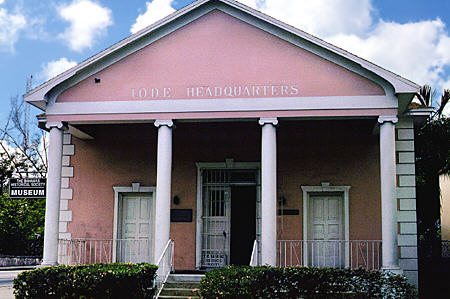 IODE Hall (early 20thC), now home of Bahamas Historical Society museum. Nassau, The Bahamas.