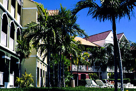 Pelican Hotel in Port Lucaya. The Bahamas.