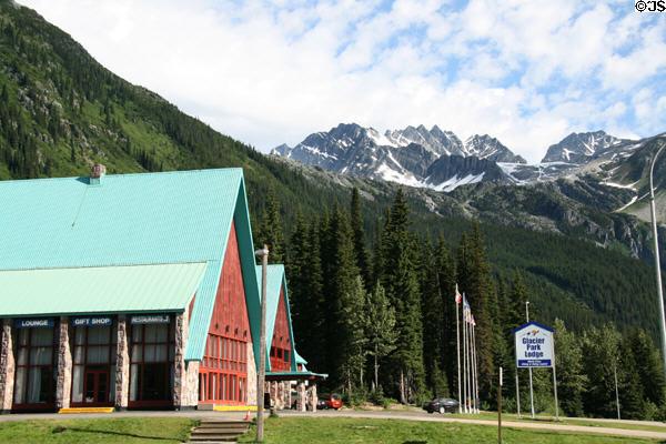 Glacier Park Lodge in Glacier National Park. BC.