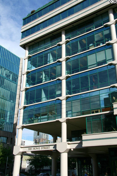 900 Howe Street (1987) (10 floors). Vancouver, BC.