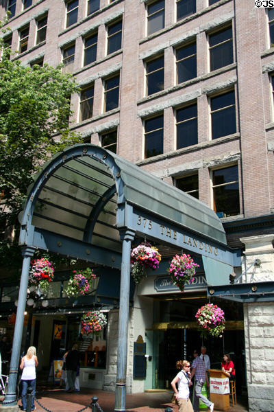 Kelly Building (now The Landing) (1905 + 1914) (361-75 Water St.). Vancouver, BC. Architect: W.T. Whiteway.