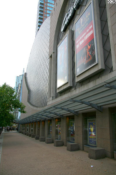 Centre in Vancouver For Performing Arts (1995) (777 Homer St.). Vancouver, BC. Architect: Moshe Safdie & Assoc..
