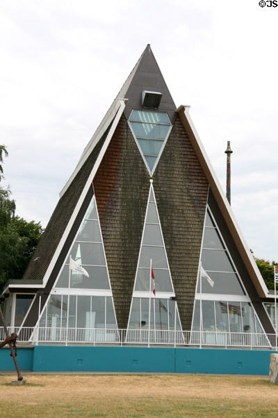 Vancouver Maritime Museum (1958) (Vanier Park on False Creek). Vancouver, BC.