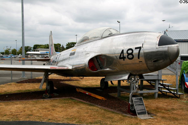 Canadair T-33-N Silver Star 3-PT (1955) at Canadian Museum of Flight. Langley, BC.