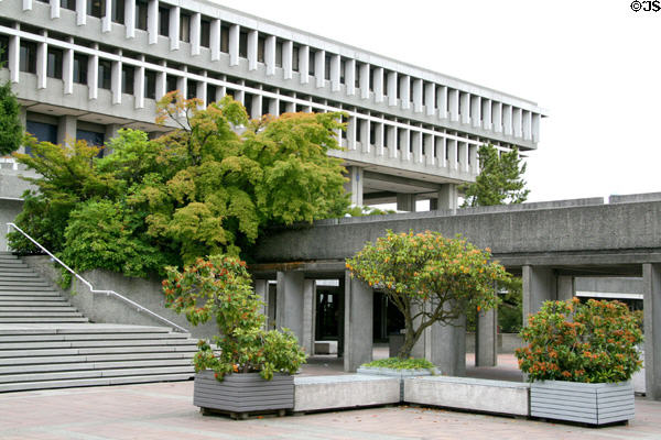 Terraces of Simon Fraser University. Vancouver, BC.