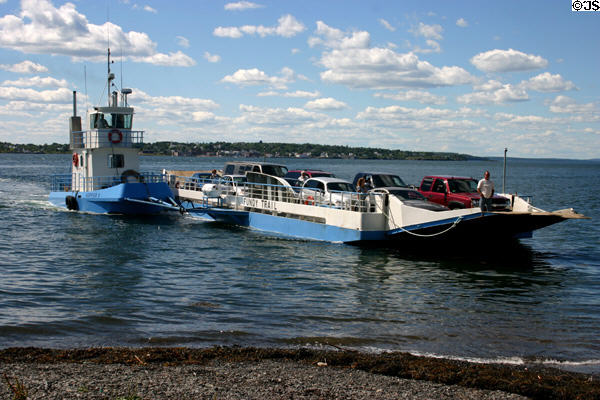 Canadian ferry to Campobello Island from New Brunswick. NB.
