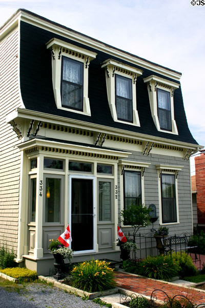 Typical maritime house (332 Dufferin Row). Saint John, NB.