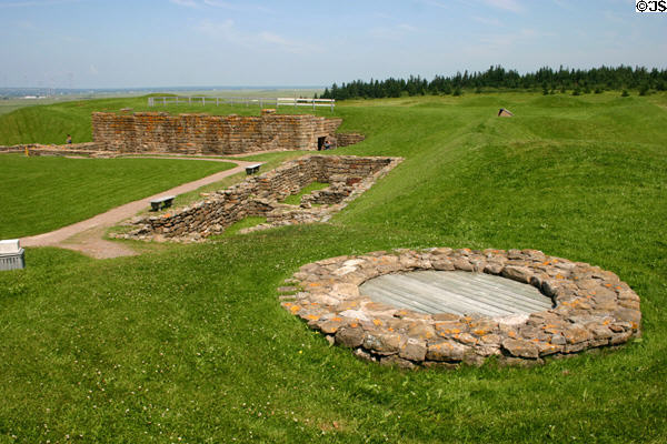 Ramparts of Fort Beauséjour. NB.