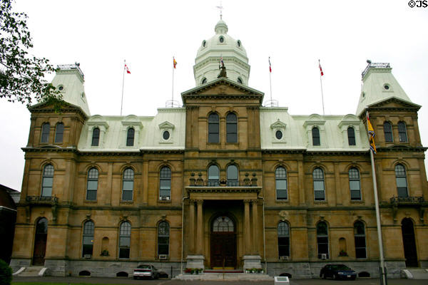 New Brunswick Provincial Parliament (1880). Fredericton, NB.