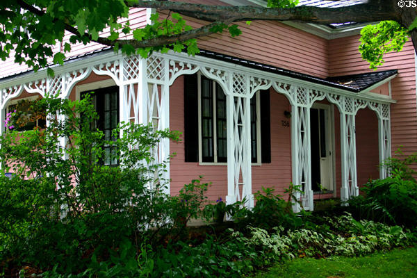 William Odell house (c1855) (758 George St.) farm cottage. Fredericton, NB.