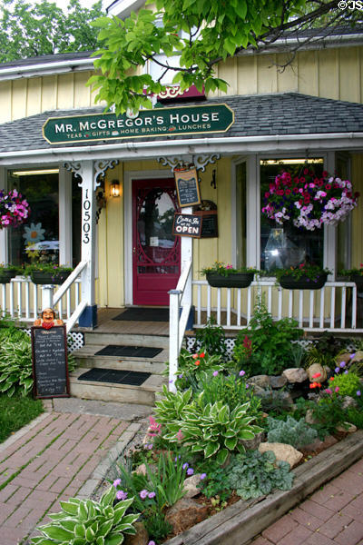 Typical shop with board & batten sidings. Kleinburg, ON.