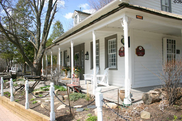 McNeil House, now a heritage shop building. Kleinburg, ON.