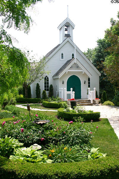 Neo-Gothic village church. Kleinburg, ON.