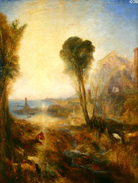 Mercury & Argus (c1836 or earlier) by J.M.W. Turner at National Gallery of Canada. Ottawa, ON.