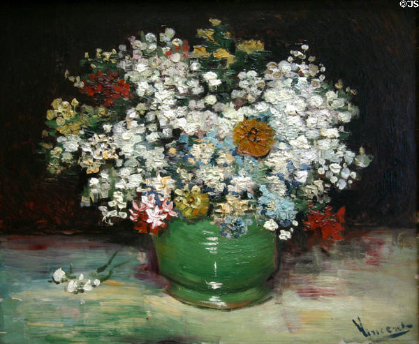 Still-life of Flowers II (1886) by Vincent van Gogh at National Gallery of Canada. Ottawa, ON.