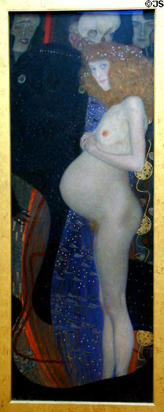 Hope I (1903) by Gustav Klimt at National Gallery of Canada. Ottawa, ON.