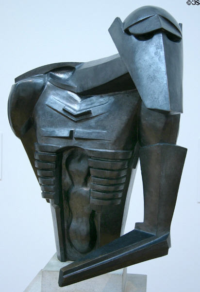 Rock Drill sculpture (1913-6) by Jacob Epstein at National Gallery of Canada. Ottawa, ON.
