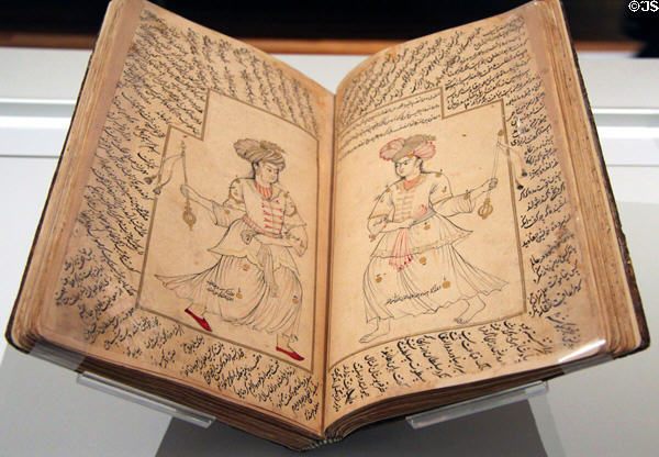 Book of constellations (c1625-50) by Al-Sufi from Isfahan, Iran at Aga Khan Museum. Toronto, ON.