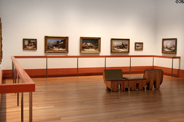 Collection of Paul Kane painting at Art Gallery of Ontario. Toronto, ON.