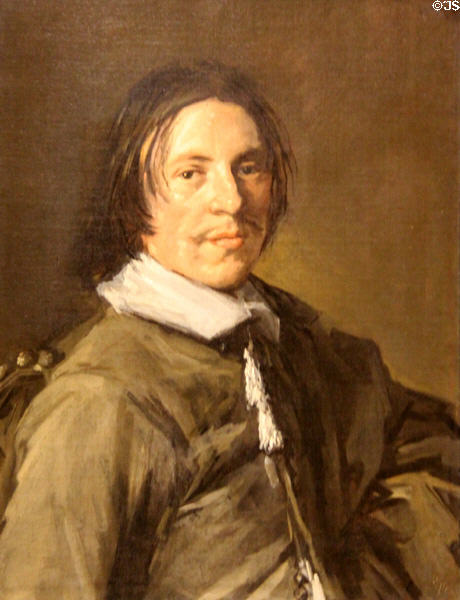 Vincent Laurenz. van der Vinne portrait (c1655-60) by Frans Hals at Art Gallery of Ontario. Toronto, ON.