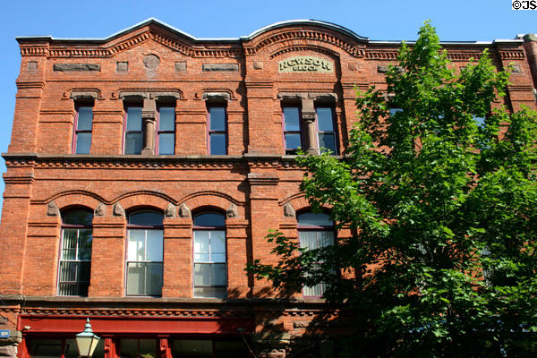 Newson Block (1885) (166 Richmond St.). Charlottetown, PE. Architect: William C. Harris.