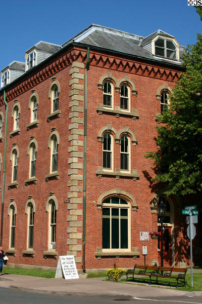 Former Union Bank Building (1872) (94 Great George St.). Charlottetown, PE. Architect: Thomas Alley.
