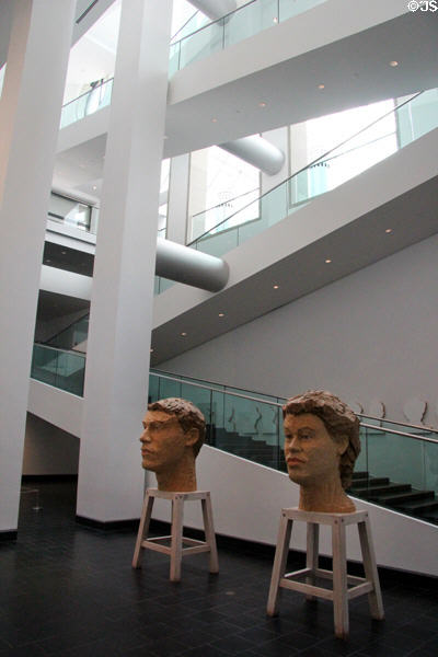 Safdie's stairway at Montreal Museum of Fine Arts. Montreal, QC.