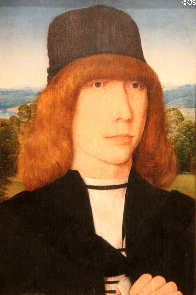 Portrait of a Man (c1480 or later) by Hans Memling at Montreal Museum of Fine Arts. Montreal, QC.