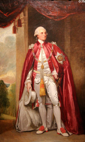 Portrait of Sir Robert Gunning (c1779-95) by George Romney at Montreal Museum of Fine Arts. Montreal, QC.