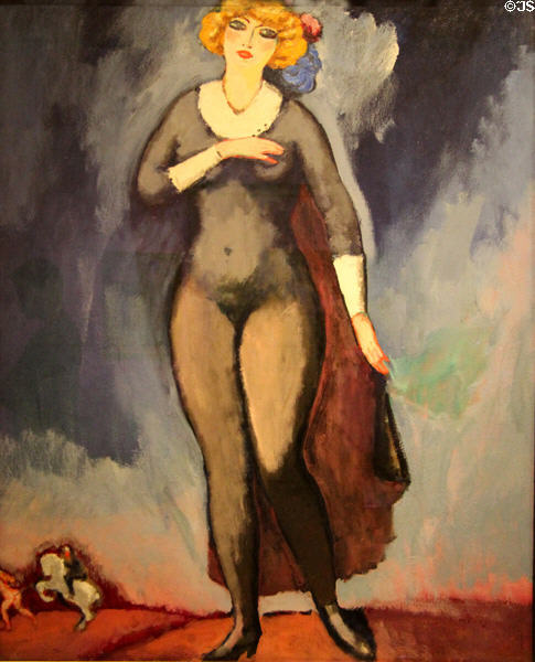 Actress in Role of Hamlet painting (1922-3) by Kees van Dongen at Montreal Museum of Fine Arts. Montreal, QC.