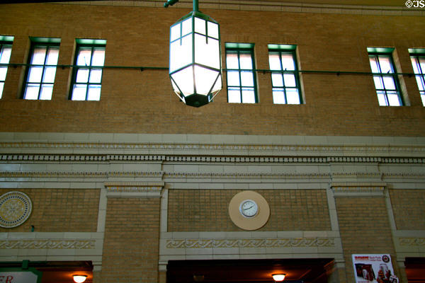 Interior of former CPR Moose Jaw Rail Station. Moose Jaw, SK.