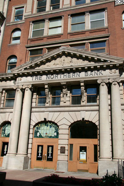 The Northern Bank Building (1906) (1821 Scarth St.). Regina, SK.