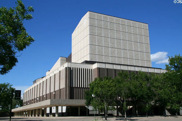Conexus Arts Centre (1967) (200 Lakeshore Dr.). Regina, SK.