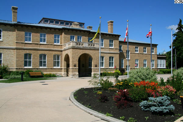Saskatchewan Government House (1891) former home to territorial & provincial Lieutenant Governors. Regina, SK. Architect: Thomas Fuller.