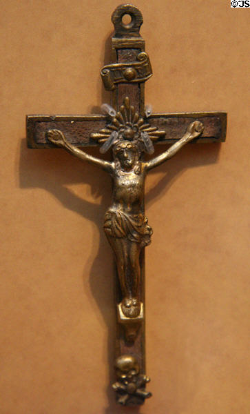 Louis Riel's crucifix at RCMP Heritage Center. Regina, SK.