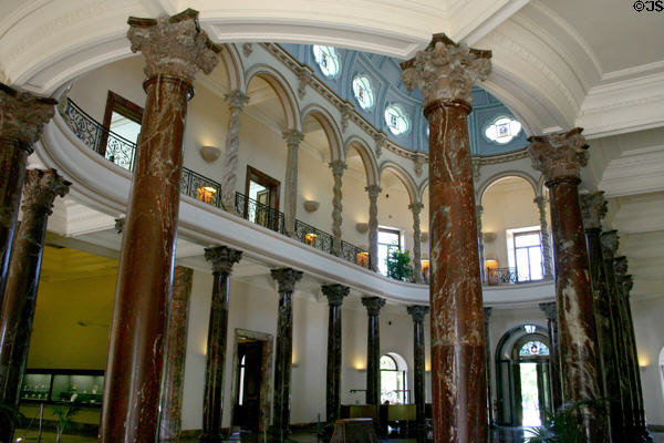Interior of Ariana Museum. Geneva, Switzerland.