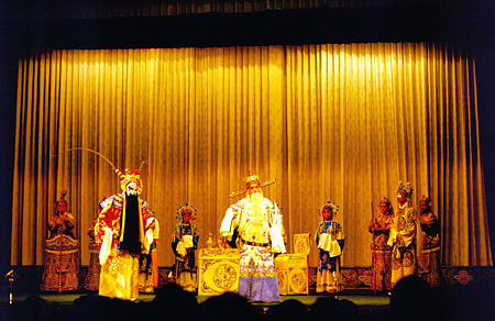 Chinese opera in Beijing. China.